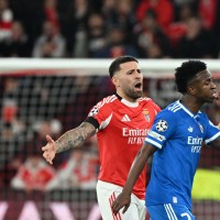 benfica real madrid otamendi vinicius