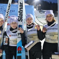 Maja Kovačič, Izadora Kopač, Ajda Košnjek in Taja Terbovšek