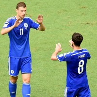 Miralem Pjanic Dzeko Bosna
