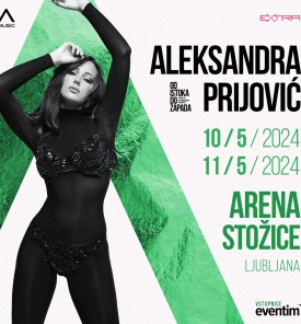 Aleksandra Prijović napovedala še en koncert v Areni Stožice!