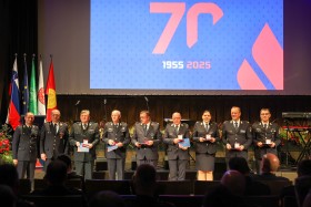 Gasilska zveza Krško slovesno obeležila 70 let delovanja