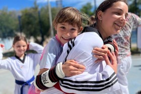 Taekwondoisti počitnice preživeli na Korčuli na pripravah z olimpijci