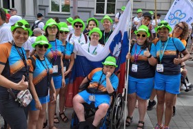 Plavalčki iz Evropskih iger mladih invalidov v Brnu s sedmimi medaljami