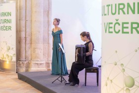 Krkin kulturni večer je združil operno umetnost in virtuoznost na harmoniki