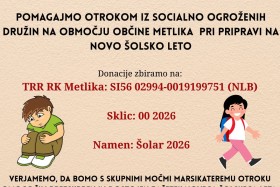 Dobrodelna akcija »Šolar 2026«