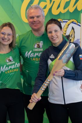 To morate videti: Laško maraton legend pognal energijo vse do Cortine