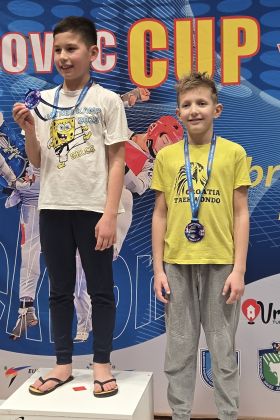 Taekwondoistom 9 medalj v Vrbovcu