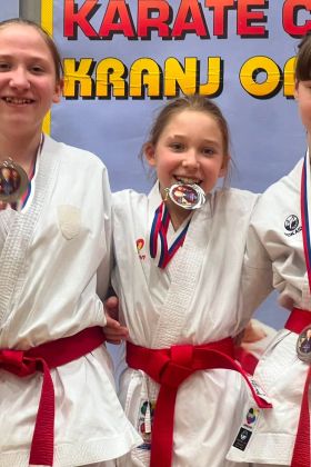 Karateisti Mirne Peči do štirih medalj v Kranju