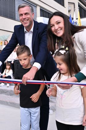 Odprtje novih prostorov vrtca Labod