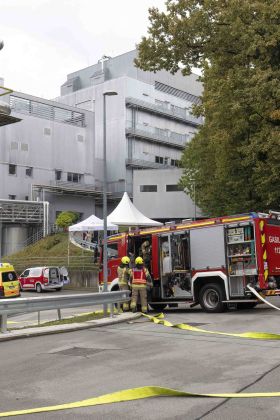 V Krki izvedli največjo požarno vajo doslej