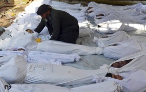 Po trditvah Francije v kemičnem napadu v Siriji najmanj 281 mrtvih