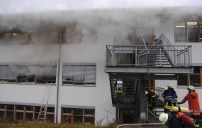Požar v nemški delavnici za invalide posledica uhajanja plina