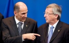 Juncker o Sloveniji: Socialisti želijo nadaljevati tako kot pred krizo in kopičijo dolgove