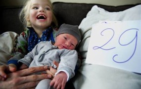 Američanka rodila že tretjega otroka na 29. februar