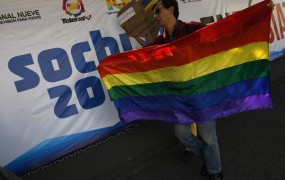 Pred ZOI v Sočiju protesti za pravice homoseksualcev