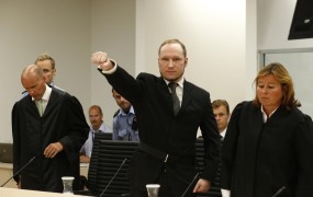 Sodišče: Breivik duševno zdrav, čaka ga 21 let zapora