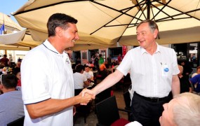 Türk in Pahor: veliki spopad na levici ali igra stricev iz ozadja