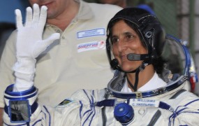 Astronavtka slovensko-indijskega rodu spet na poti v vesolje