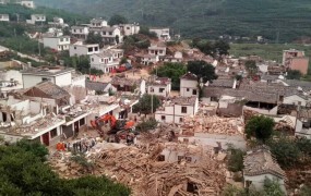 Število žrtev potresa na Kitajskem narašča