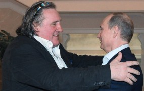 Depardieu o davčnem »begu« v Rusijo: Ljubim Francijo, vse skupaj je en velik nesporazum