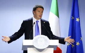 Renzi: Če bi Evropa naredila selfie, bi videli »utrujen, v usodo vdan in zdolgočasen obraz«