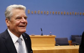 V Slovenijo prihaja nemški predsednik Gauck