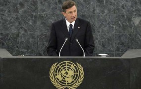 Pahor bo danes govoril na zasedanju Generalne skupščine ZN