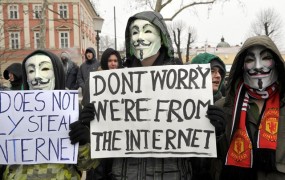 Hrvaški Anonymous napadel stran hrvaškega zunanjega ministrstva
