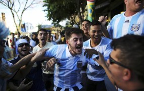 Brazilska policija na silo prekinila argentinsko slavje