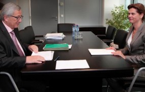 Juncker Bratuškovi dodelil položaj podpredsednice za energetsko unijo 