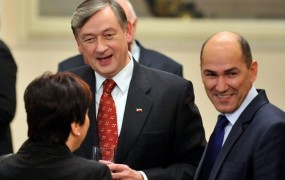 Janša in ministri na obisku pri Türku