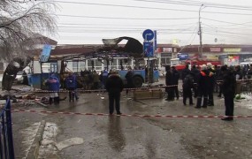 Številne žrtve nove eksplozije v Volgogradu