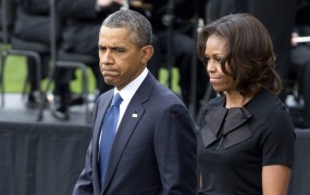 Obama prenehal kaditi iz strahu pred ženo