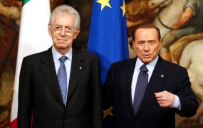 Berlusconi pripravljen podpreti Montija