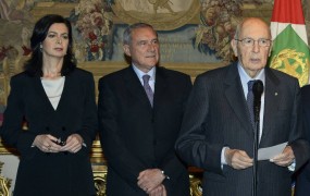Napolitano opozarja na »težko situacijo« v Italiji