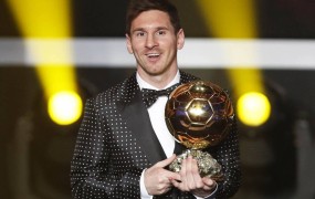 Messi že četrtič zapored najboljši nogometaš sveta