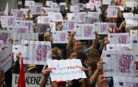 V Nemčiji demonstracije za pravičnejšo razdelitev premoženja