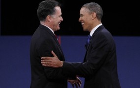 Obama sprejel Romneyja na kosilu v Beli hiši