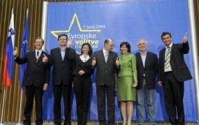 Stranke med kandidacijskimi postopki za evropske volitve o imenih še molčijo