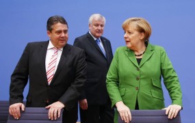 Nemški socialdemokrati začenjajo glasovanje o veliki koaliciji