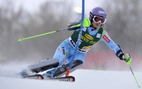 Tina Maze zmagovalka slaloma za Zlato lisico