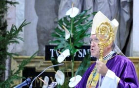 Nadškof Stres o pokojnem nadškofu Vovku: Trpljenje je prenašal potrpežljivo in pogumno