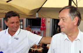 Pahor in Türk v Mariboru začela z zbiranjem podpisov