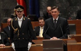 Borut Pahor je prisegel kot četrti predsednik republike