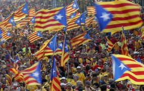 Stotisoči Kataloncev zahtevali pravico do samoodločbe