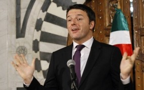 Renziju že po dveh tednih na čelu italijanske vlade močno padla podpora