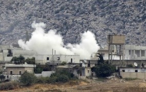 Na turško ozemlja priletela sirska granata; Turčija odgovorila na napad