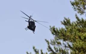 Druga helikopterska posadka SV zaključila humanitarno nalogo v BiH