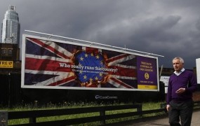 Na Otoku pred evropskimi volitvami vodi evroskeptični Ukip