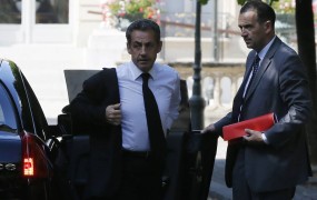 Sarkozyja pridržali za zaslišanje v novem korupcijskem primeru